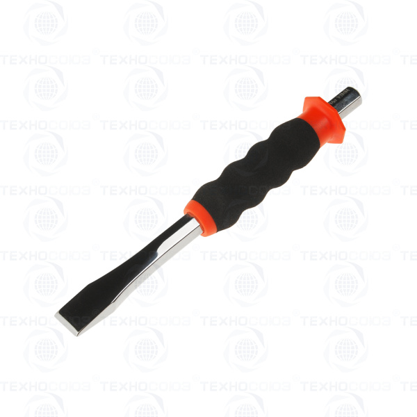 JTC-5414-19 Зубило 19мм плоское с пластиковой ручкой 