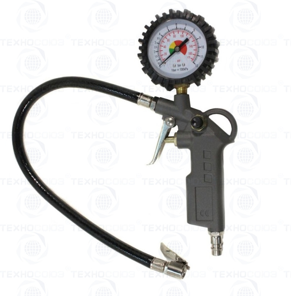 Пистолет для подкачки шин и контроля давления, 60D-5 (бс) Garage